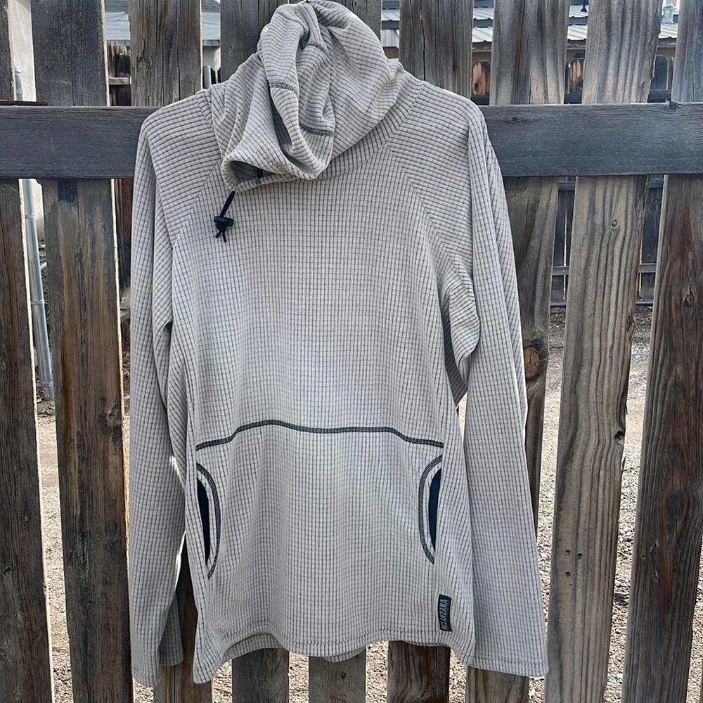 Melanzana Men’s M microgrid hoodie V2 Fog